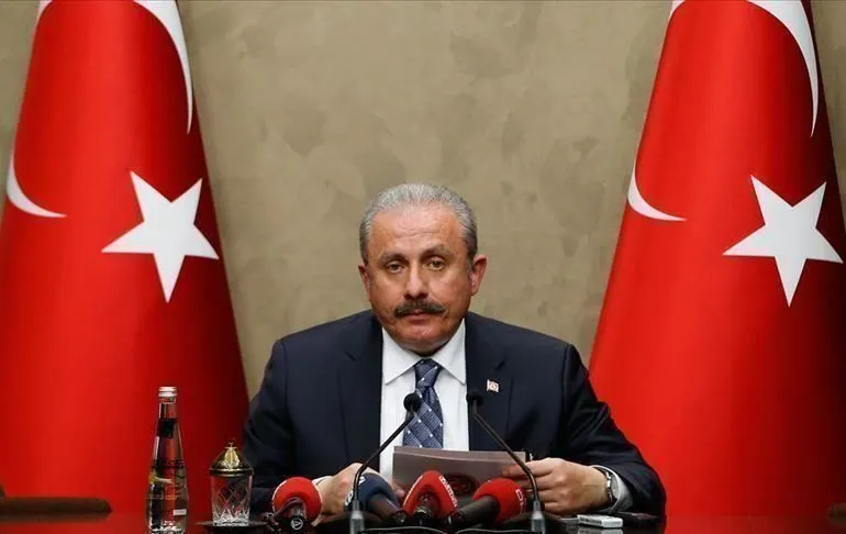 رئيس البرلمان التركي مصطفى شنطوب (الأناضول)