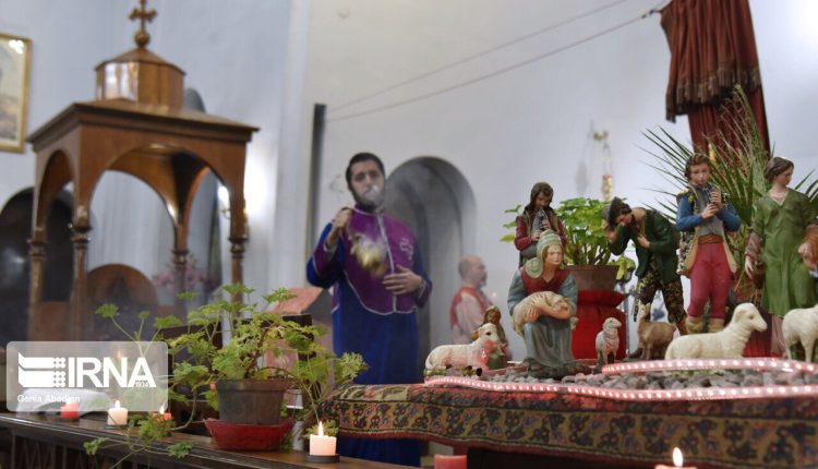 موقع ردنا - مراسم عيد ميلاد المسيح ع في كنيسة سورب غريغور بطهران (1)
