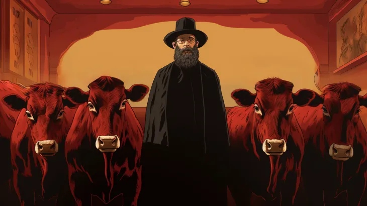 ما حكاية البقرة الحمراء التي تثيرها الجماعات اليهودية المتطرفة بين حين وآخر؟